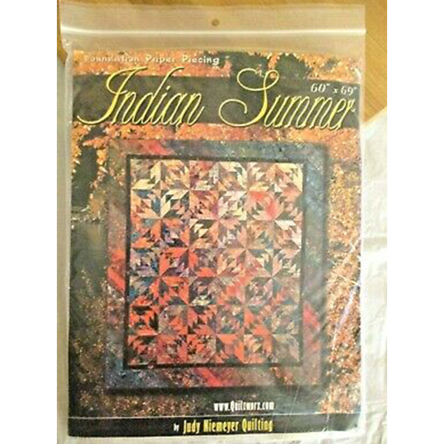 indian summer foundation paper piecing